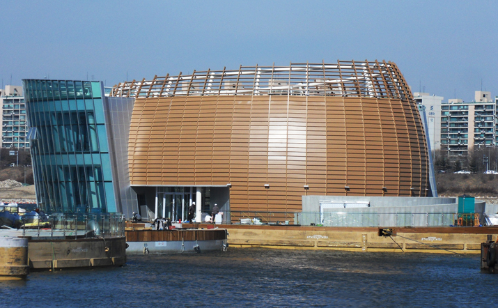 2011년 3월 3일 '솔빛섬' 공사현장